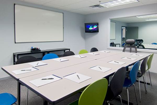AnswerQuest Focus Group Room