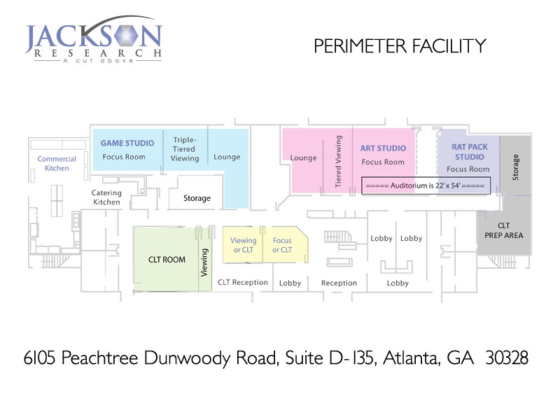 Jackson Associates Perimeter Facility Floorplan
